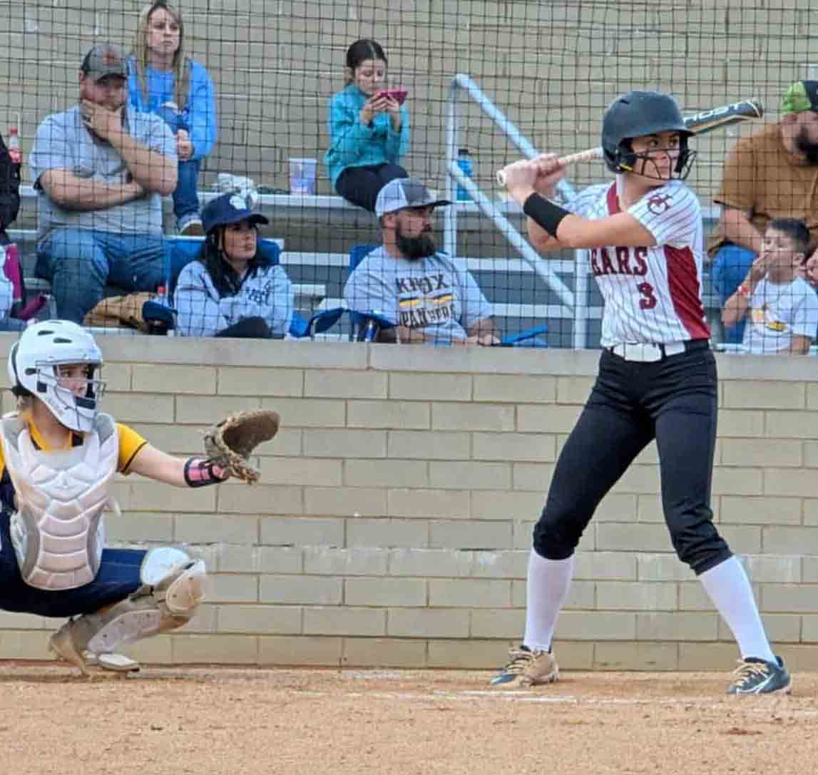 Raegan Landa recorded the game-winning hit in extra innings as Harlan County edged Knox Central 8-7 in middle school softball action.