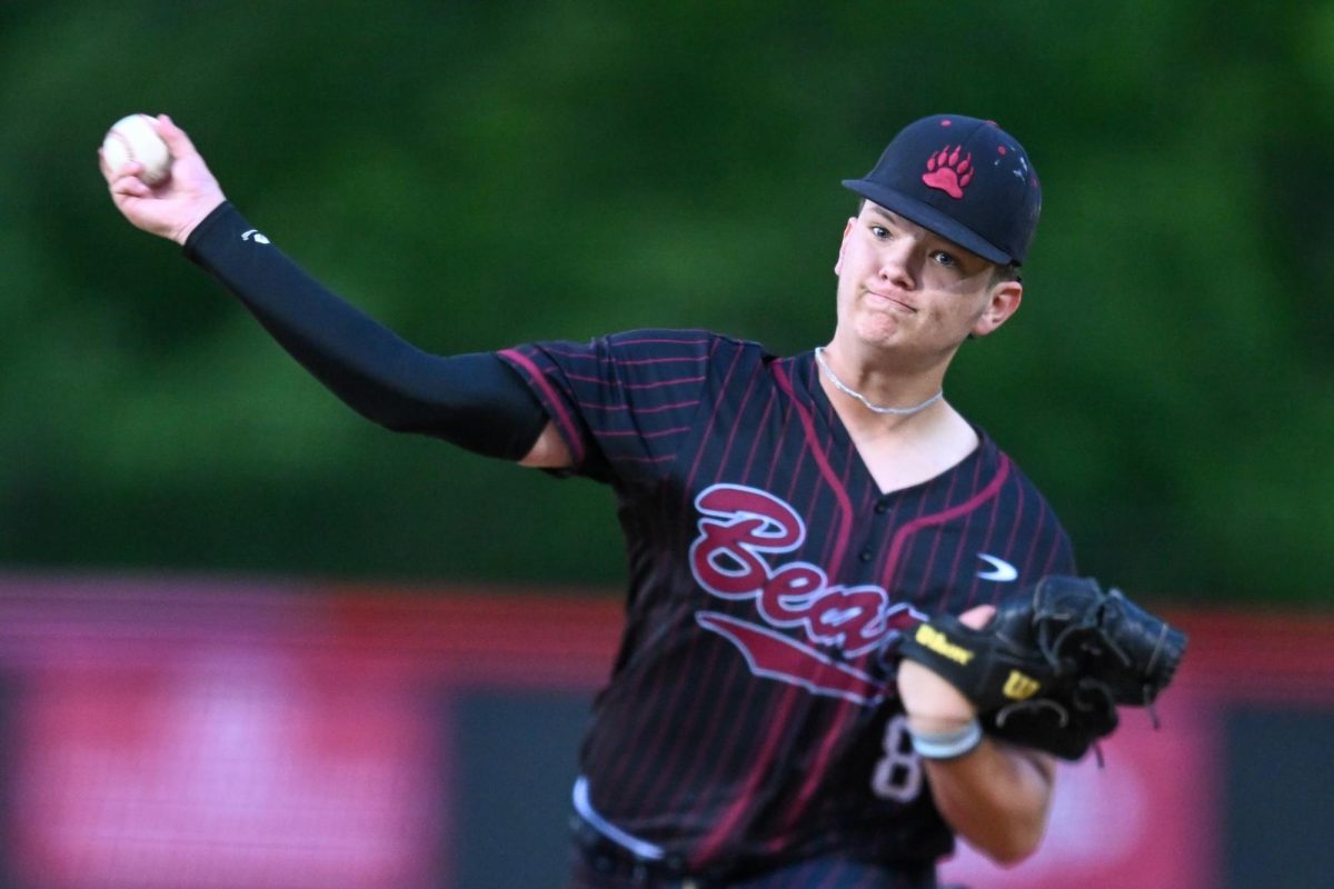 Harlan County sophomore Zayden Casolari pitched well in a 4-2 loss to Bell County on Thursday in the 52nd DIstrict Tournament as he gave up five hits with four strikeouts and three walks.