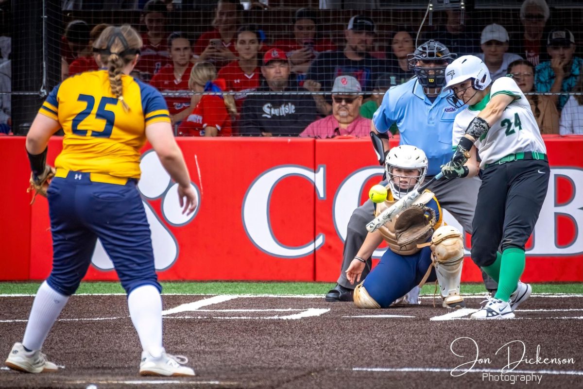Harlan’s Addison Jackson hit her ninth home run of the season Thursday in the Lady Dragons’ 5-2 loss to Jackson County in the 13th Region Tournament.