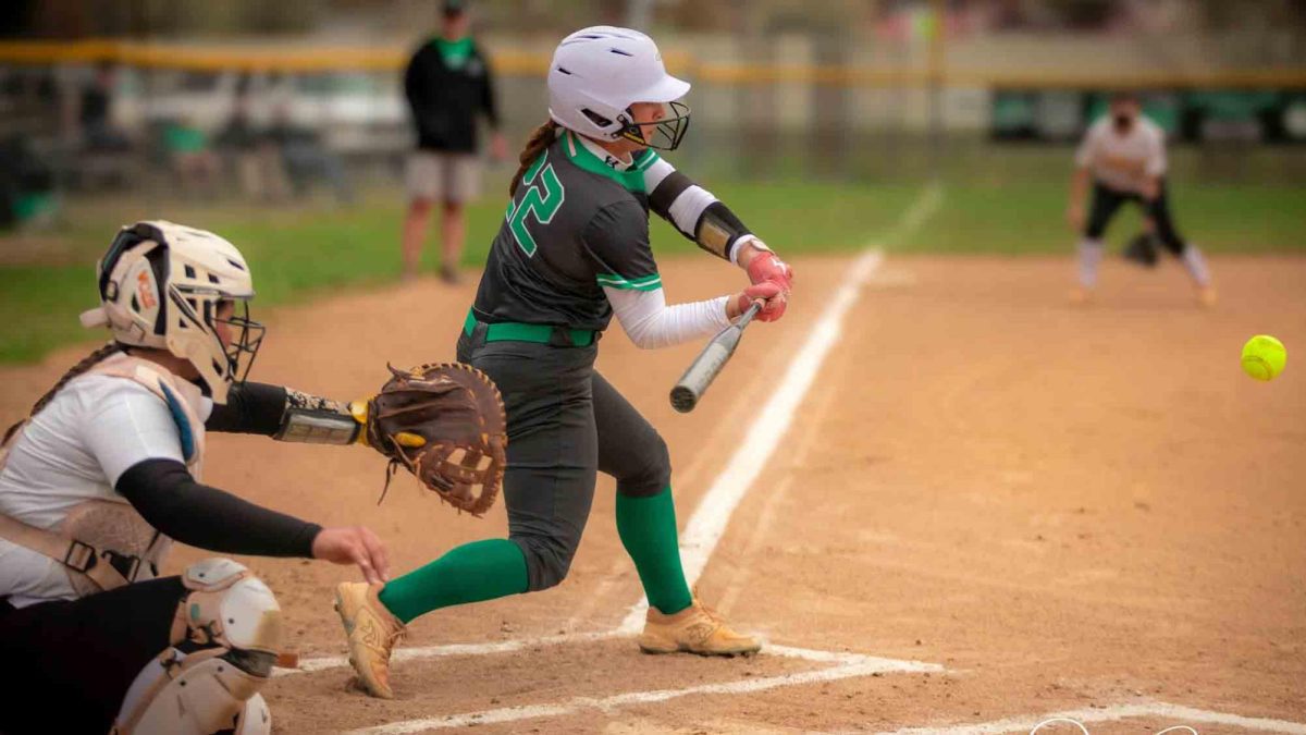 Harlan senior Ella Lisenbee pounded out four hits and drove in four runs as the Lady Dragons won 13-2 at Jenkins.