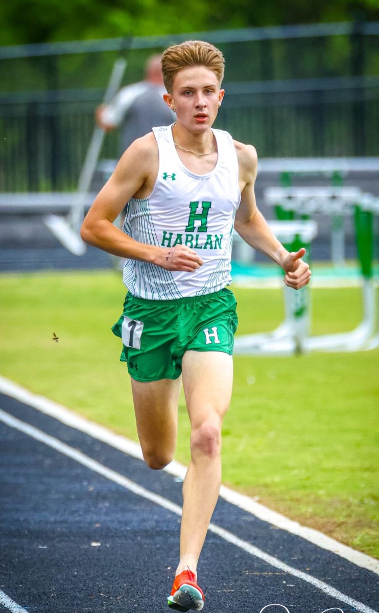 Harlan freshman Tanner Daniels will be among the favorites in the distance events during the Region 6 meet on Wednesday.