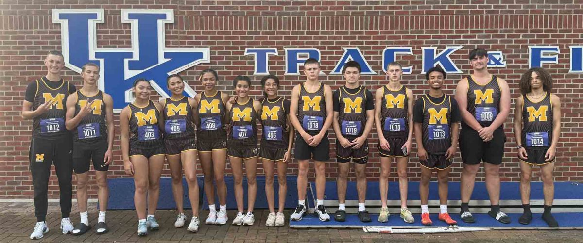 Middlesboro is competing this week in the Class A state track meet at the University of Kentucky. The boys finished 24th out of 47 teams and the girls were 33rd out of 44 teams.Team members include, from left: Aiden Larew, Joseph Killion, Taraji Brooks, Thalia Partin, Alyvia Wilson, Leah Spencer, Ava Spencer, Brent Thompson, Jacob Tinnel, Kameron Delph, Colby Lawson, Billy Choron and Deandre Lightfoot.