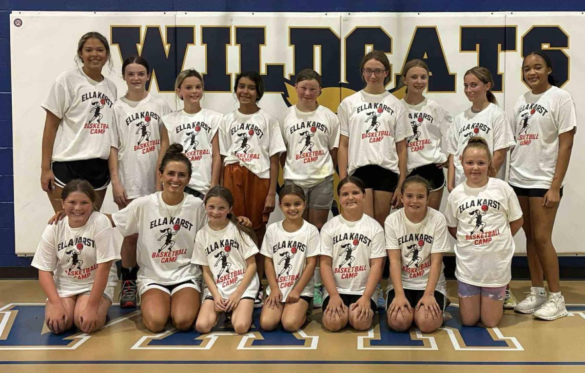 Participants in the Ella Karst Camp at Evarts Elementary School are pictured.