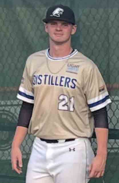 Karsten Dixon was named a most valuable player in the Commonwealth Collegiate Baseball League as he struck out nine over six innings to lead the Distillers to a 14-2 victory.
