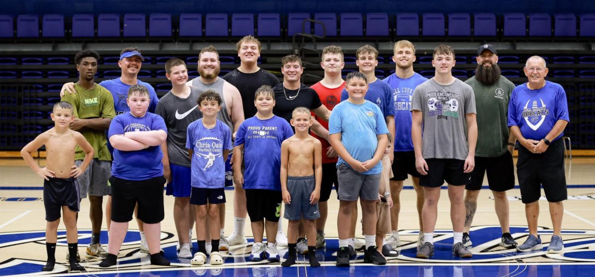 Former Bell County running back Daniel Thomas was back on Log Mountain on Saturday for his Mr. Football Camp at Dudley Hilton Field. Campers, ages 5-16, participated in a variety of activities throughout the day. Thomas is now a member of the fooball team at UVA-Wise.