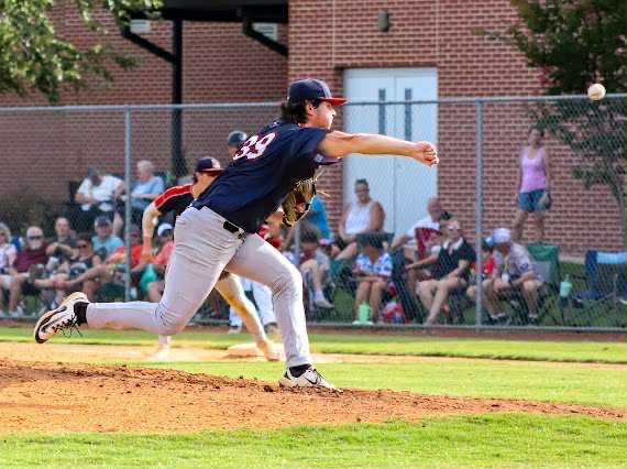 Former Harlan County standout Tristan Cooper is pitching in a summer league for college players in North Carolina.