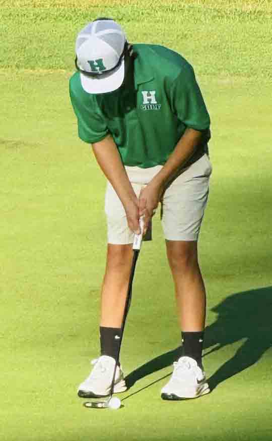 Harlan sophomore Caiden Jackson placed first in a tournament Monday in Barbourville.