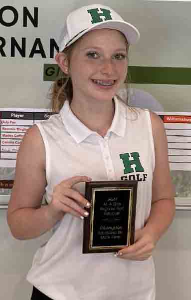 Harlan freshman Daria Lee won the 13th Region All "A" Classic title on Tuesday and will advance to state competition.
