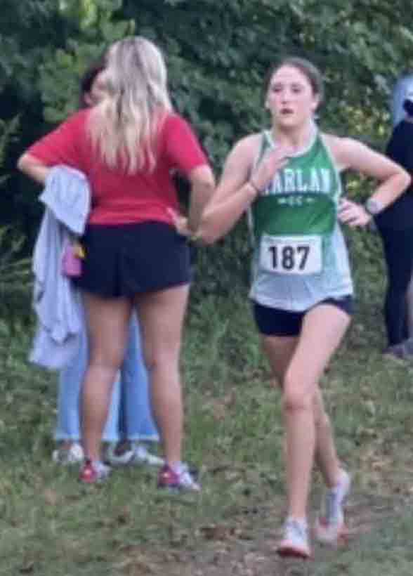 Harper Carmical led Harlan as she finished 24th in the Berea Community Invitational.