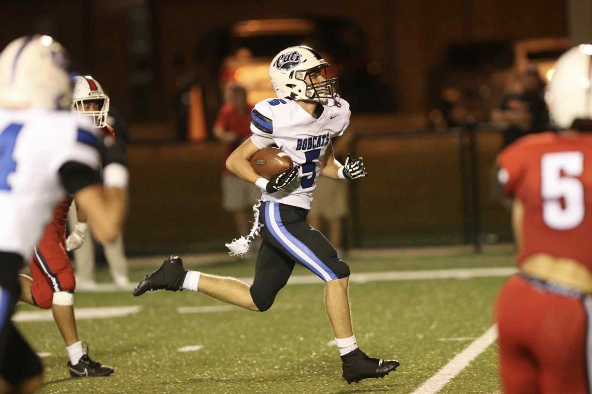 Bell County running back Nathaniel Saylor ran for 128 yards and two touchdowns in the Bobcats' 52-22 win Friday at McCreary Central.
