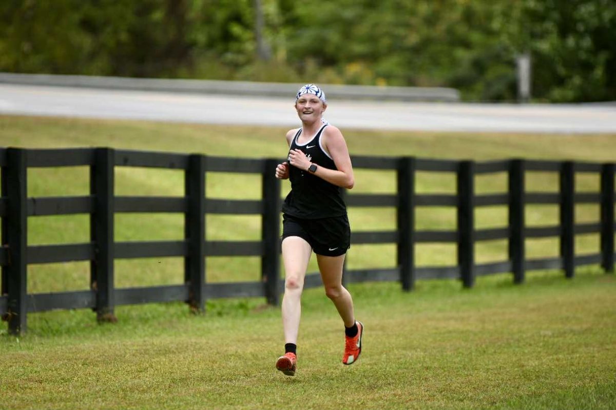 Harlan County's Gracie Roberts led the Lady Bears to the team title at Middlesboro as she placed first overall.