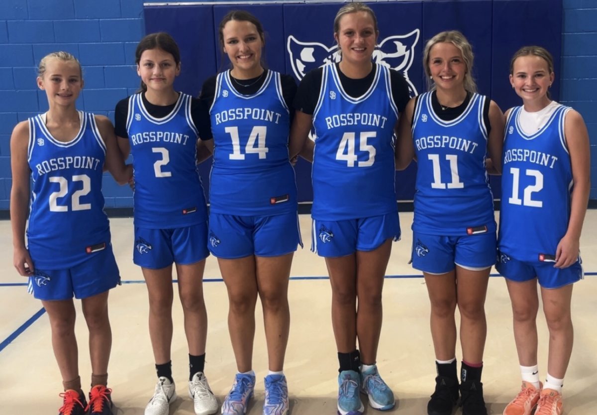 Team members include, from left: Andrea Napier, Morgyn Belcher, Crissalynn Jones, Jocelynn Miracle, Taylynn Napier and Annie Burton.