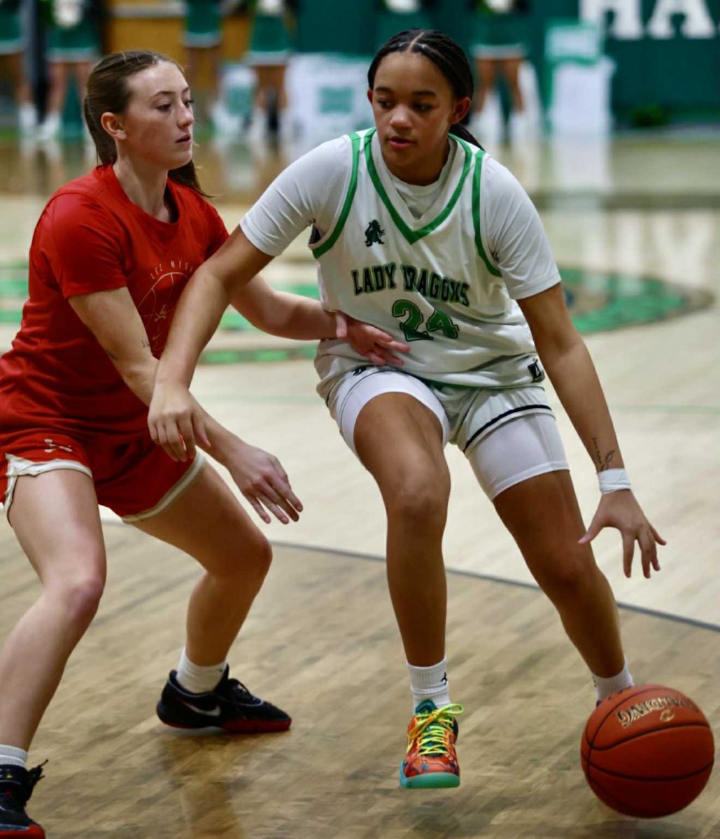 Harlan guard Peyshaunce Wynn scored 21 points Friday as the Lady Dragons fell 43-38 to Twin Springs, Va., in the semifinals of the PVNB Tip-Off Classic at UVA-Wise.