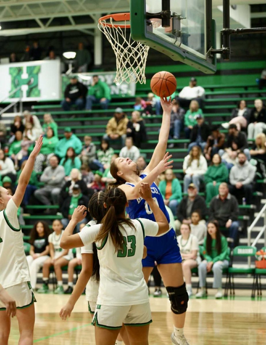 Bell County senior center Kairi Lamb worked inside for two of her game-high 26 points in the Lady Cats’ 59-37 win Tuesday at Harlan.