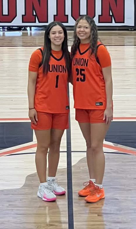Former Harlan standouts Kylie Noe (left) and Aymanni Wynn are each having a breakout freshman season at Union Commonwealth University.