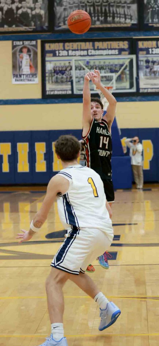 Harlan County junior guard Trent Cole scored 39 points Thursday as the Black Bears rallied from a 23-point deficit to win 79-73 in overtime.