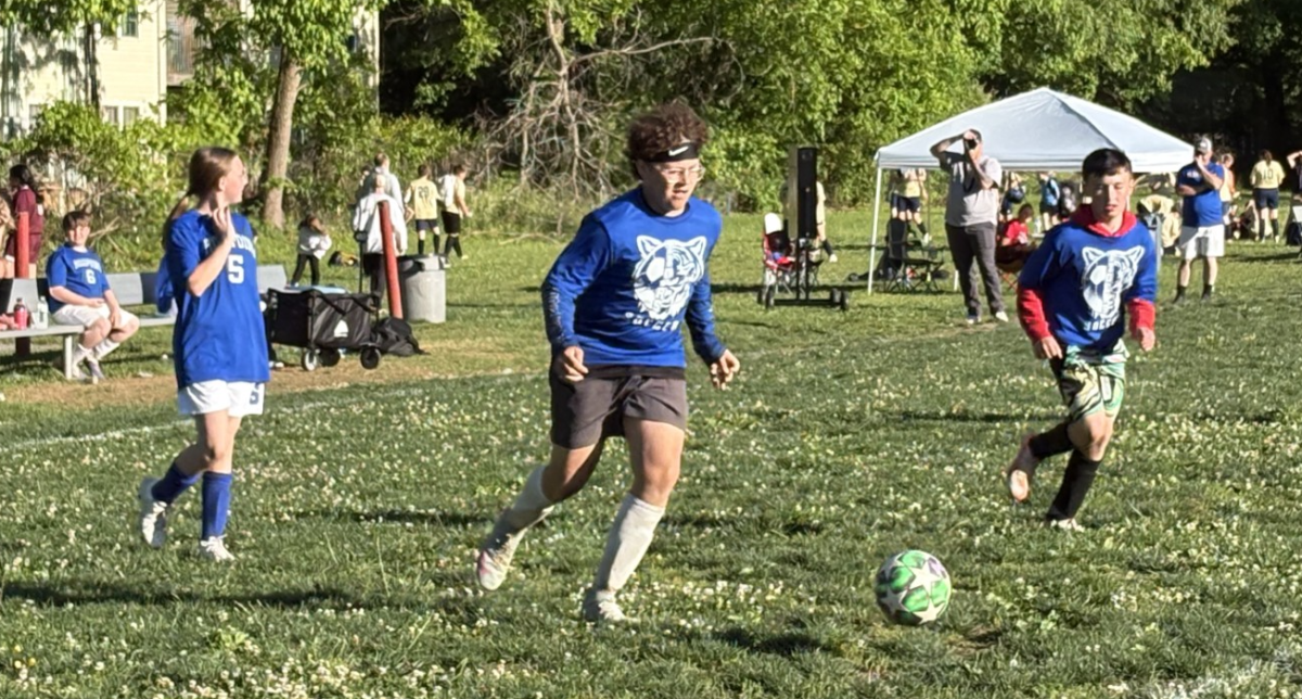 Joe Cottrell worked against the Rosspoint defense on Tuesday in Black Mountain’s 8-0 victory.