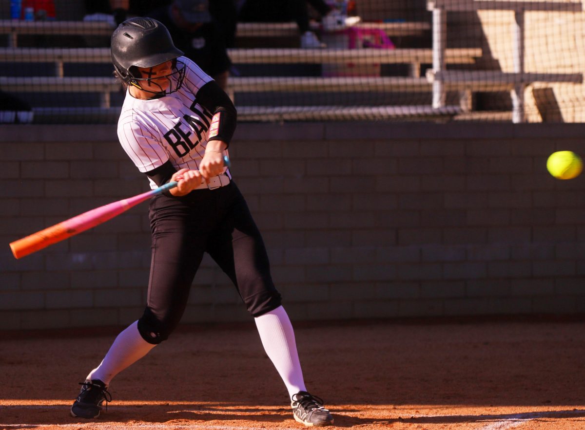 Harlan County freshman third baseman Raegan Landa collected two hits Tuesday in the Lady Bears' 10-5 win over Bell County.