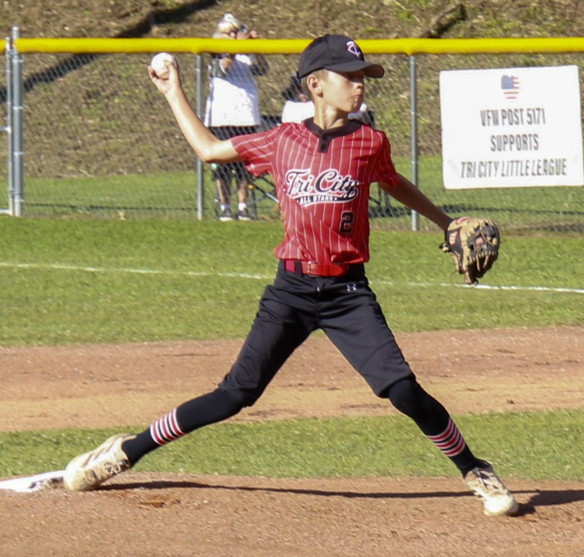 Truett Baldwin pitched four-plus innings Friday and gave up four runs on four hits as Tri City fell 10-4 to Hazard/Perry.