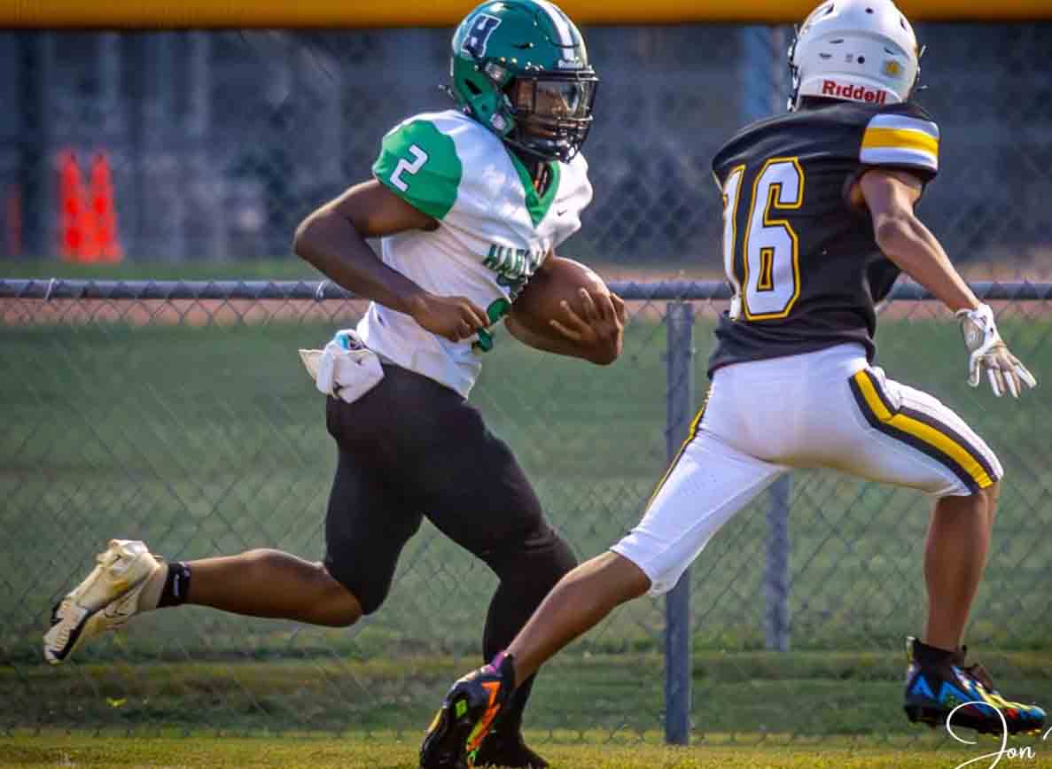 Boss Bryson led the Harlan offense last season with 722 yards rushing and 26 points.